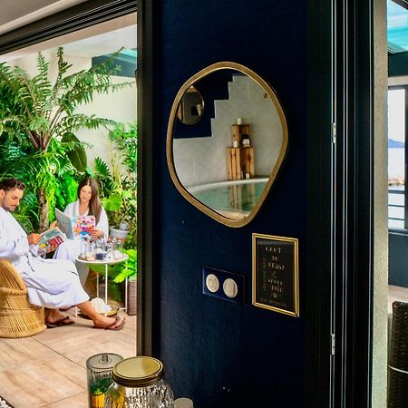 Blue Summer Vibes Apartment For 4P, Ac, Balcony, Parking, Beach At 50M, Spa Access -4 라시오타 외부 사진