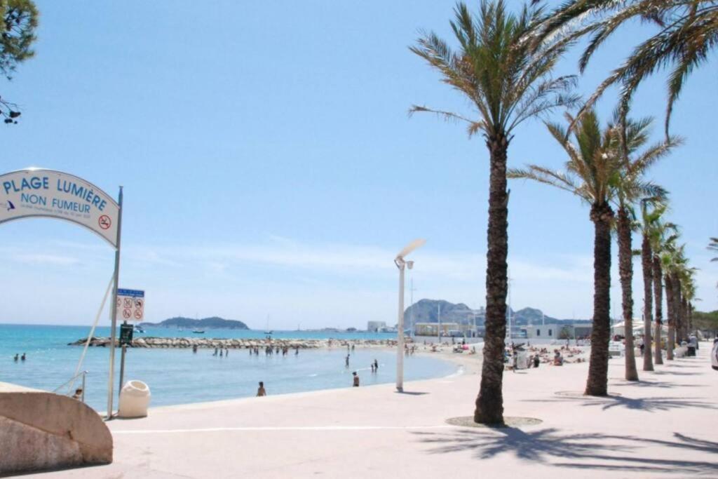 Blue Summer Vibes Apartment For 4P, Ac, Balcony, Parking, Beach At 50M, Spa Access -4 라시오타 외부 사진